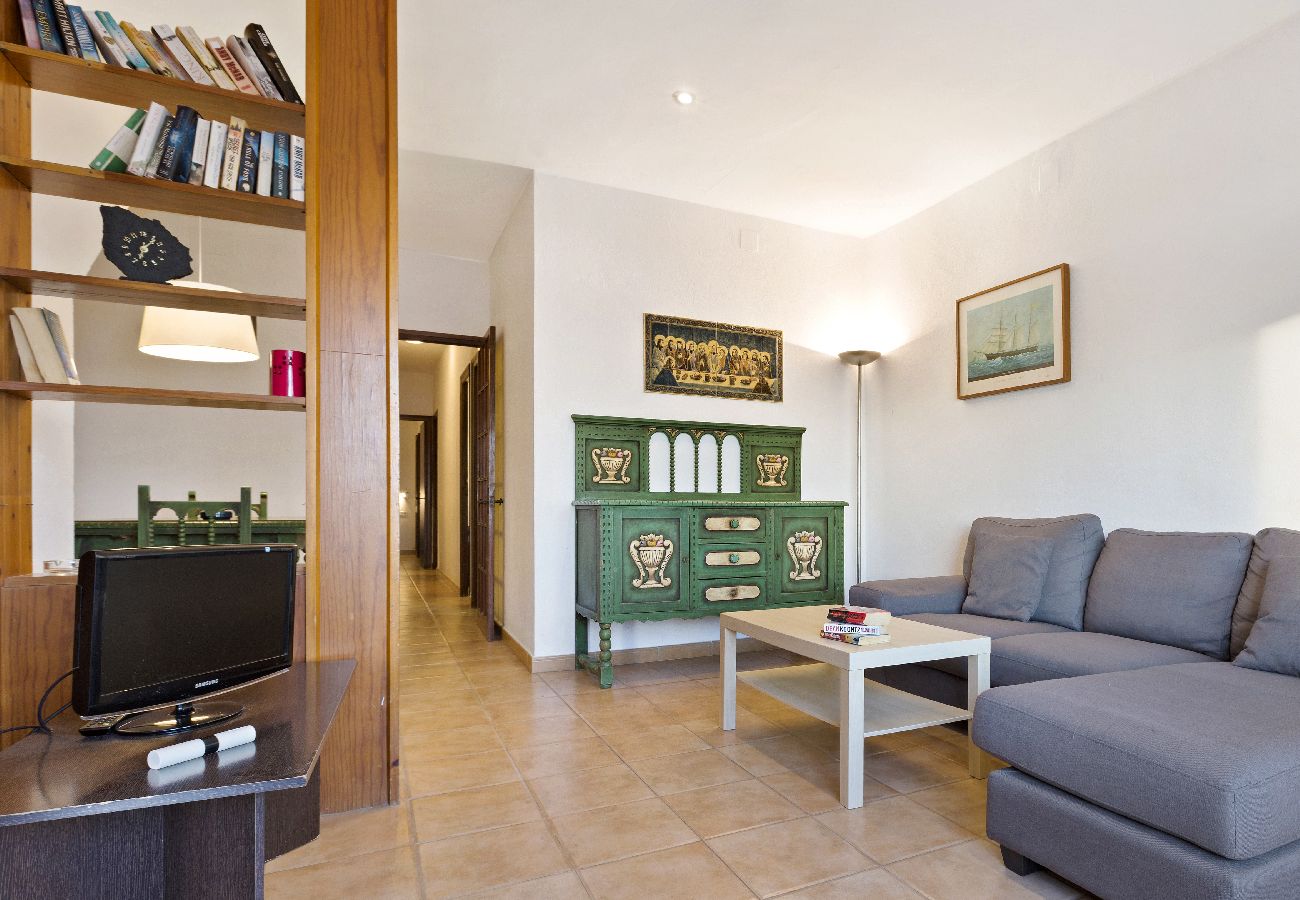 Apartamento en Llafranc - 1BON PL - Apartamento sencillo para 6 personas en  Llafranc en primera línea de mar 