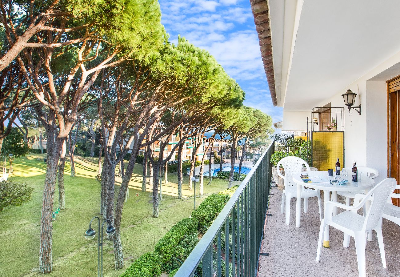 Apartamento en Calella de Palafrugell - 1CV - Acogedor apartamento con piscina comunitaria a solo 200m de la playa de Calella de Palafrugell