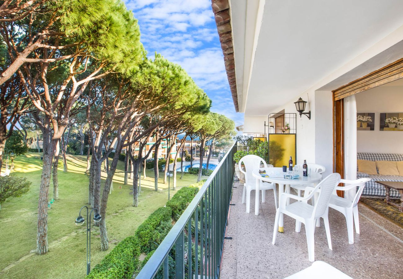 Apartamento en Calella de Palafrugell - 1CV - Acogedor apartamento con piscina comunitaria a solo 200m de la playa de Calella de Palafrugell