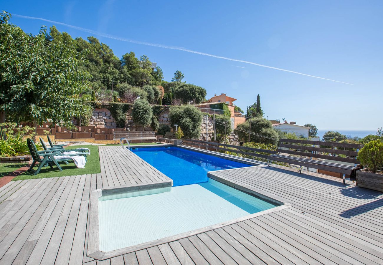 Villa en Lloret de Mar - 2CRIST01 - Preciosa casa de lujo con piscina, bonitas vistas al mar y situada cerca de la playa