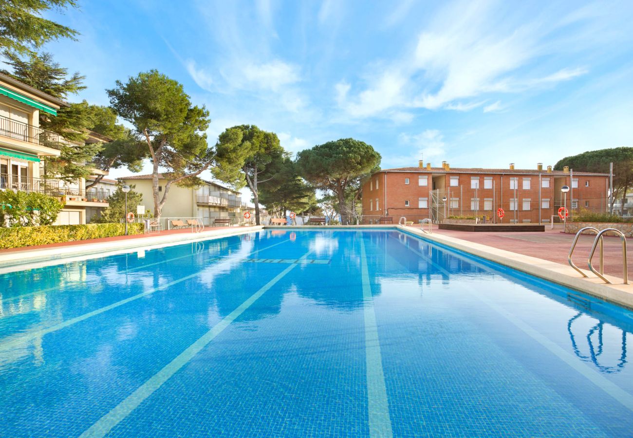 Apartamento en Calella de Palafrugell - 1MG G2 - Apartamento básico con piscina comunitaria situado a  400m de la playa de Calella de Palafrugell