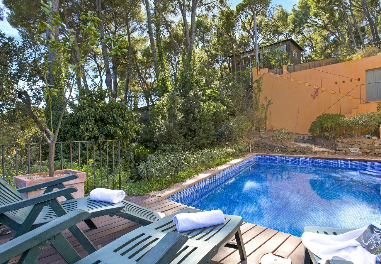 Villa en Llafranc - 1RON 01 - Bonita y acogedora casa con jardín y piscina privada en Llafranc