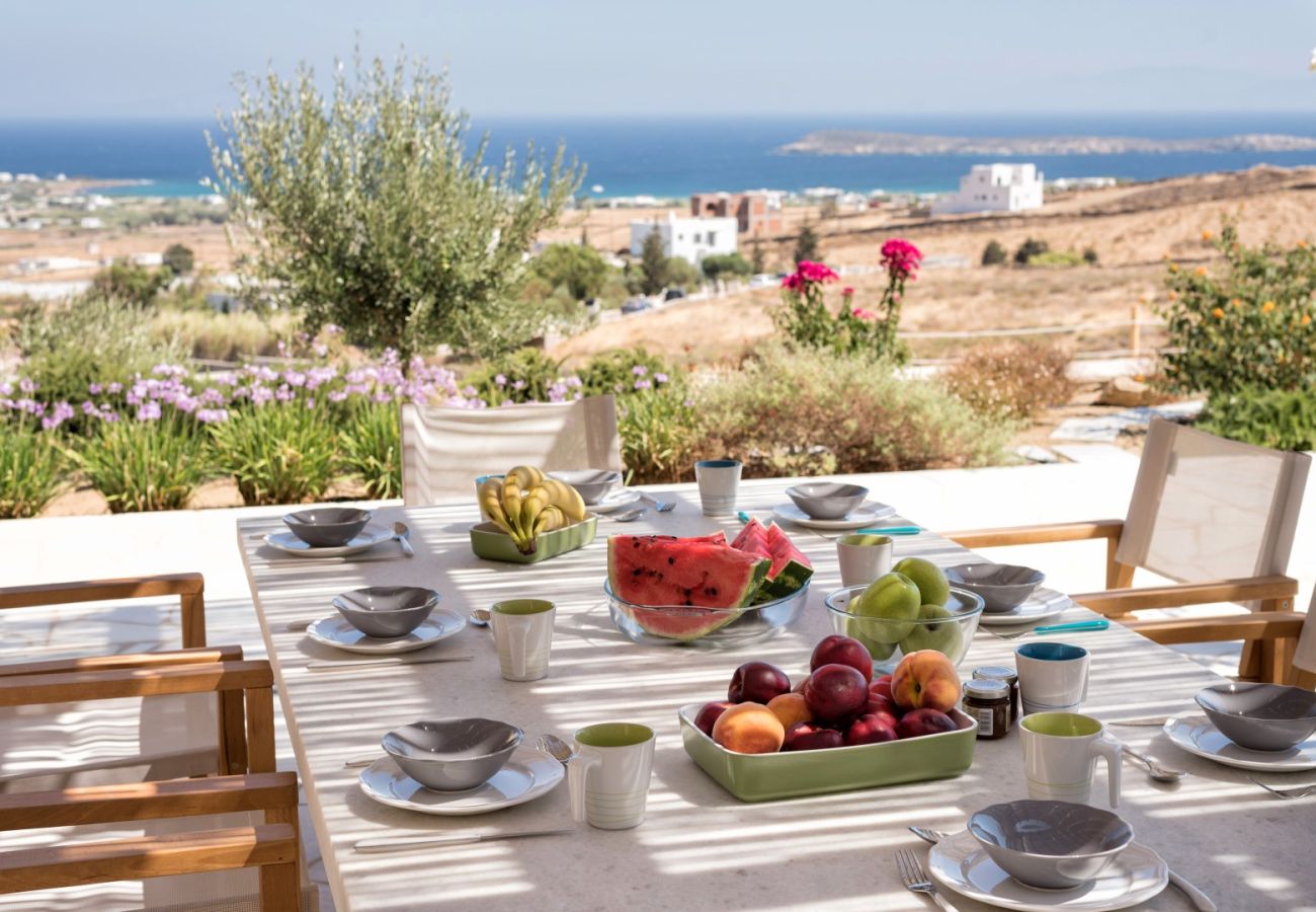 Villa en Paros - Eridan - Espectacular casa para 8 con piscina y bonitas vistas al mar en Grecia