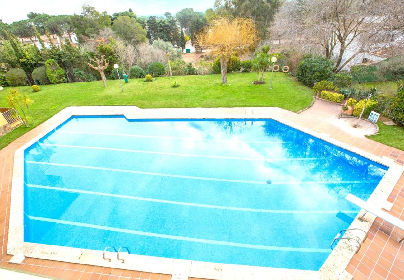 Apartament en Llafranc - 1CEN B10 -Apartament amb jardí i piscina comunitària situat a Llafranc, a uns 800m de la platja 