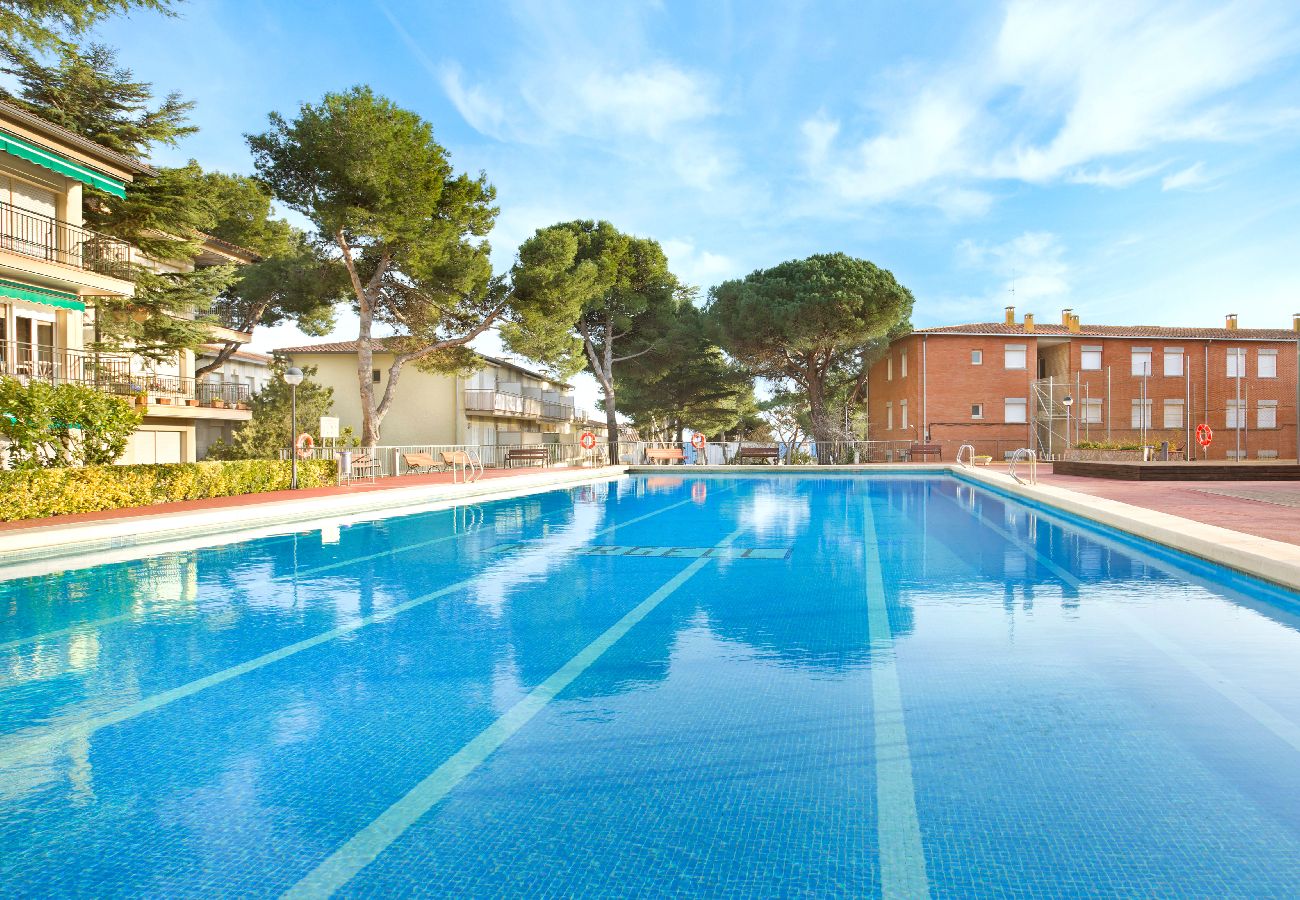 Apartament en Calella de Palafrugell - 1MG G2 - Apartament bàsic amb piscina comunitària situat a 400m de la platja de Calella de Palafrugell