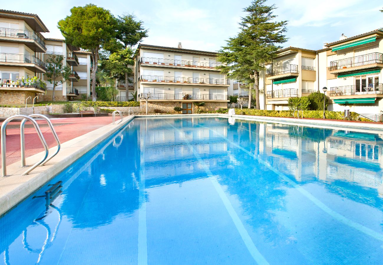 Apartament en Calella de Palafrugell - 1MG G2 - Apartament bàsic amb piscina comunitària situat a 400m de la platja de Calella de Palafrugell