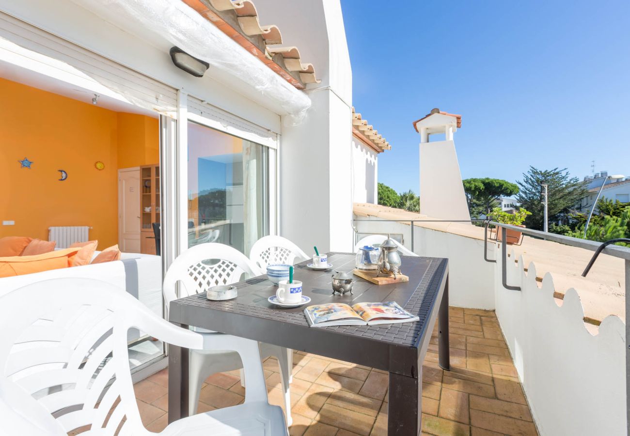 Apartament en Calella de Palafrugell - 1MARIA AT - Àtic amb terrassa a 350m de la platja de Calella de Palafrugell