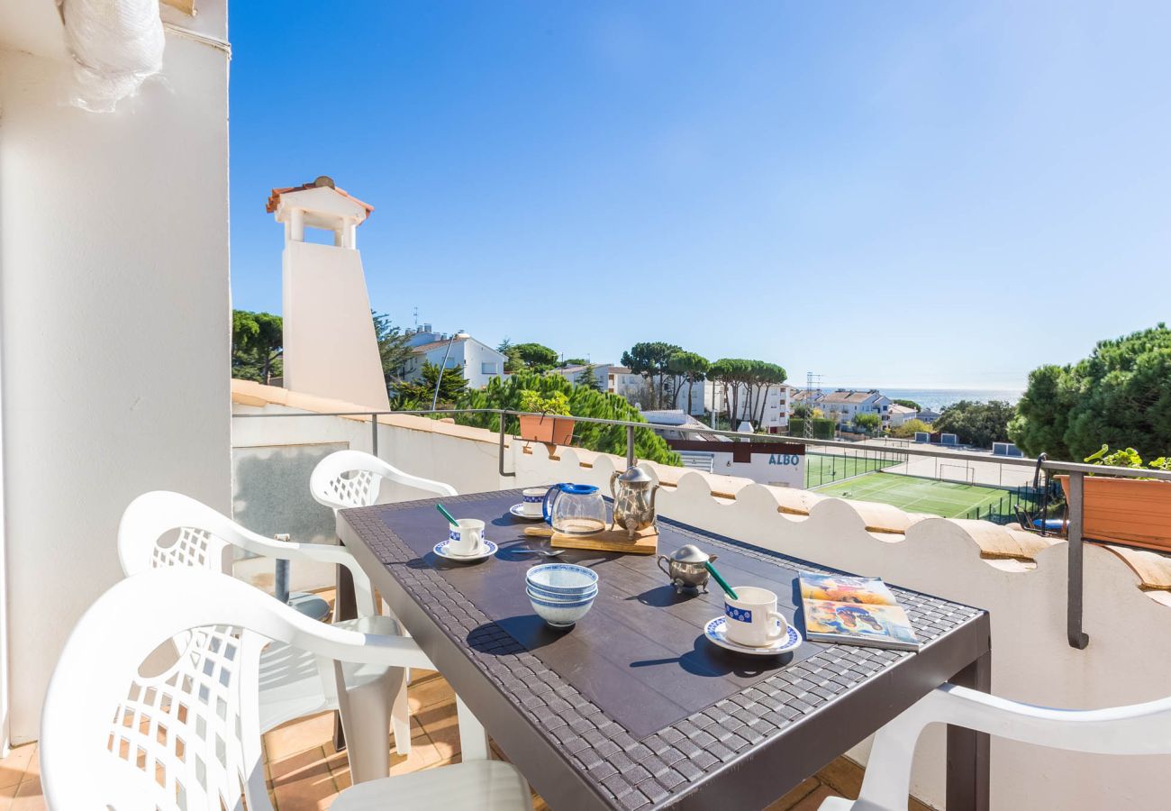 Apartament en Calella de Palafrugell - 1MARIA AT - Àtic amb terrassa a 350m de la platja de Calella de Palafrugell