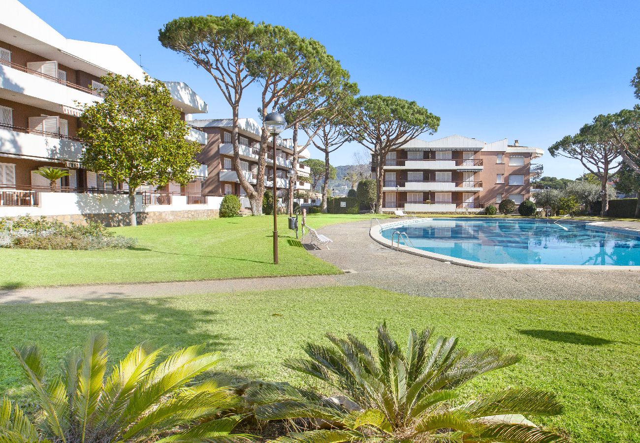 Apartament en Calella de Palafrugell - 1QV 01 - Acollidor apartament amb piscina comunitària i pàrquing a prop de la platja de Calella de Palafrugell