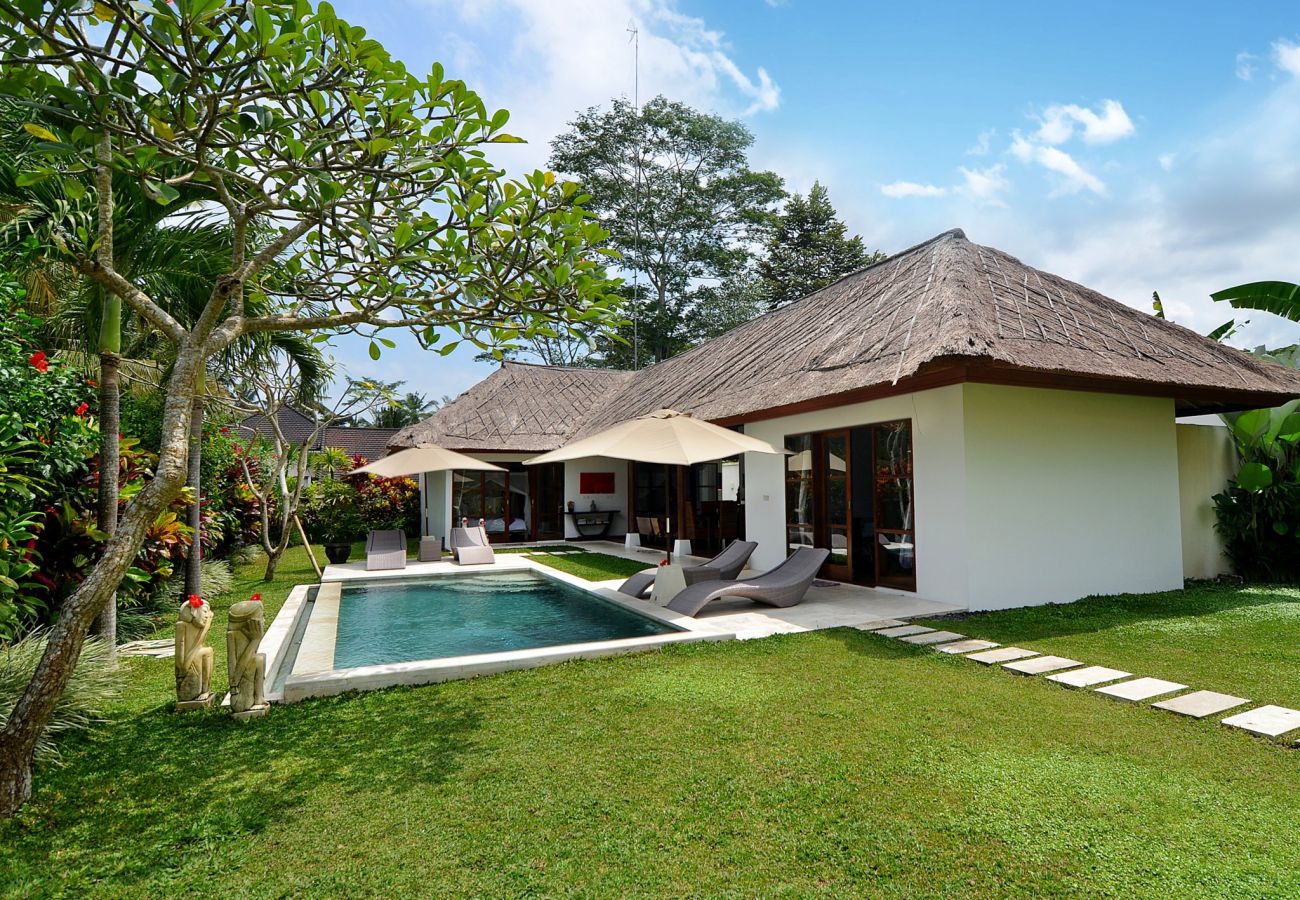 Vil.la en Ubud - Candi Kecil Tiga - Villa de 3 habitacions amb piscina a Bali