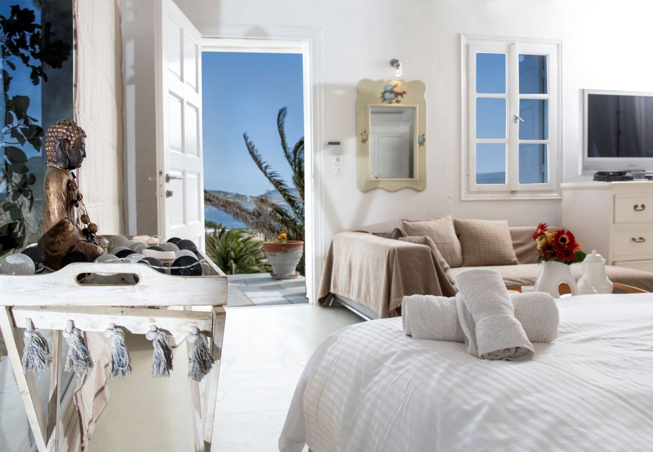 Vil.la en Mikonos - Vila de 7 habitacions amb vistes al mar a prop de la platja (Mykonos)