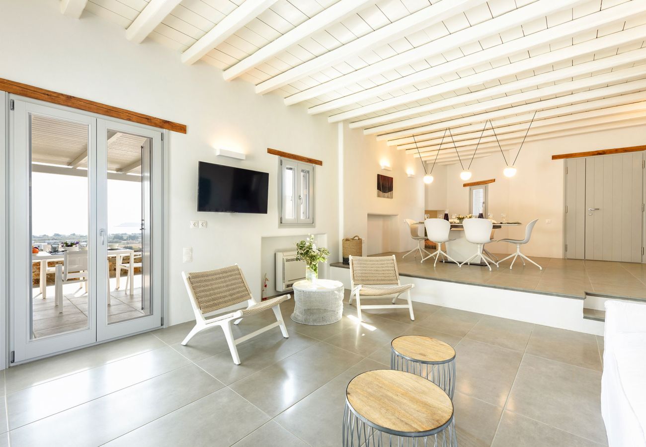 Vil.la en Paros - Preciosa casa per a 8 persones prop de la platja de Golden Beach amb precioses vistes al mar