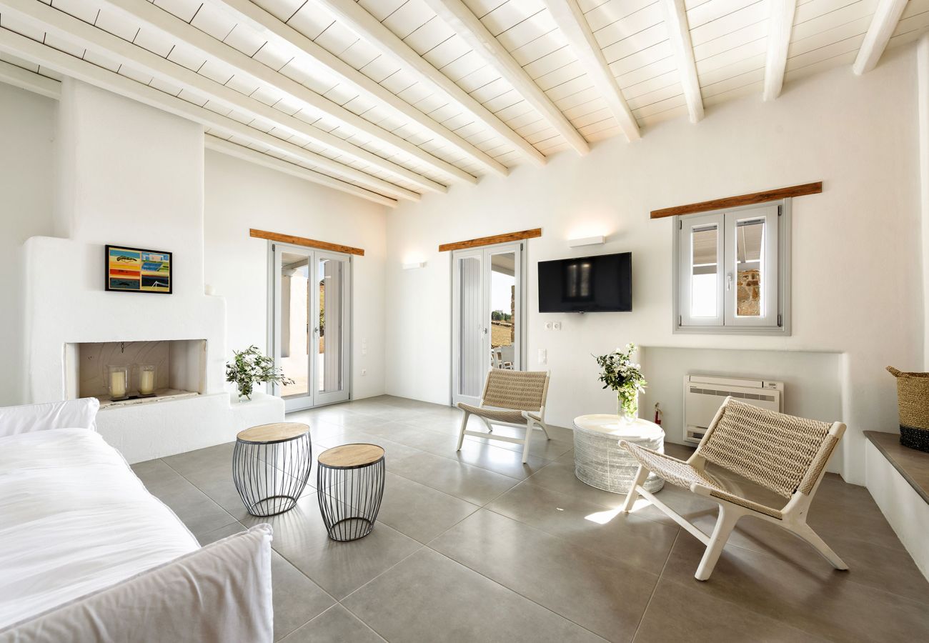 Vil.la en Paros - Preciosa casa per a 8 persones prop de la platja de Golden Beach amb precioses vistes al mar