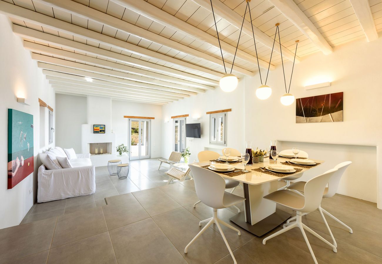 Vil.la en Paros - Preciosa casa per a 8 persones prop de la platja de Golden Beach amb precioses vistes al mar