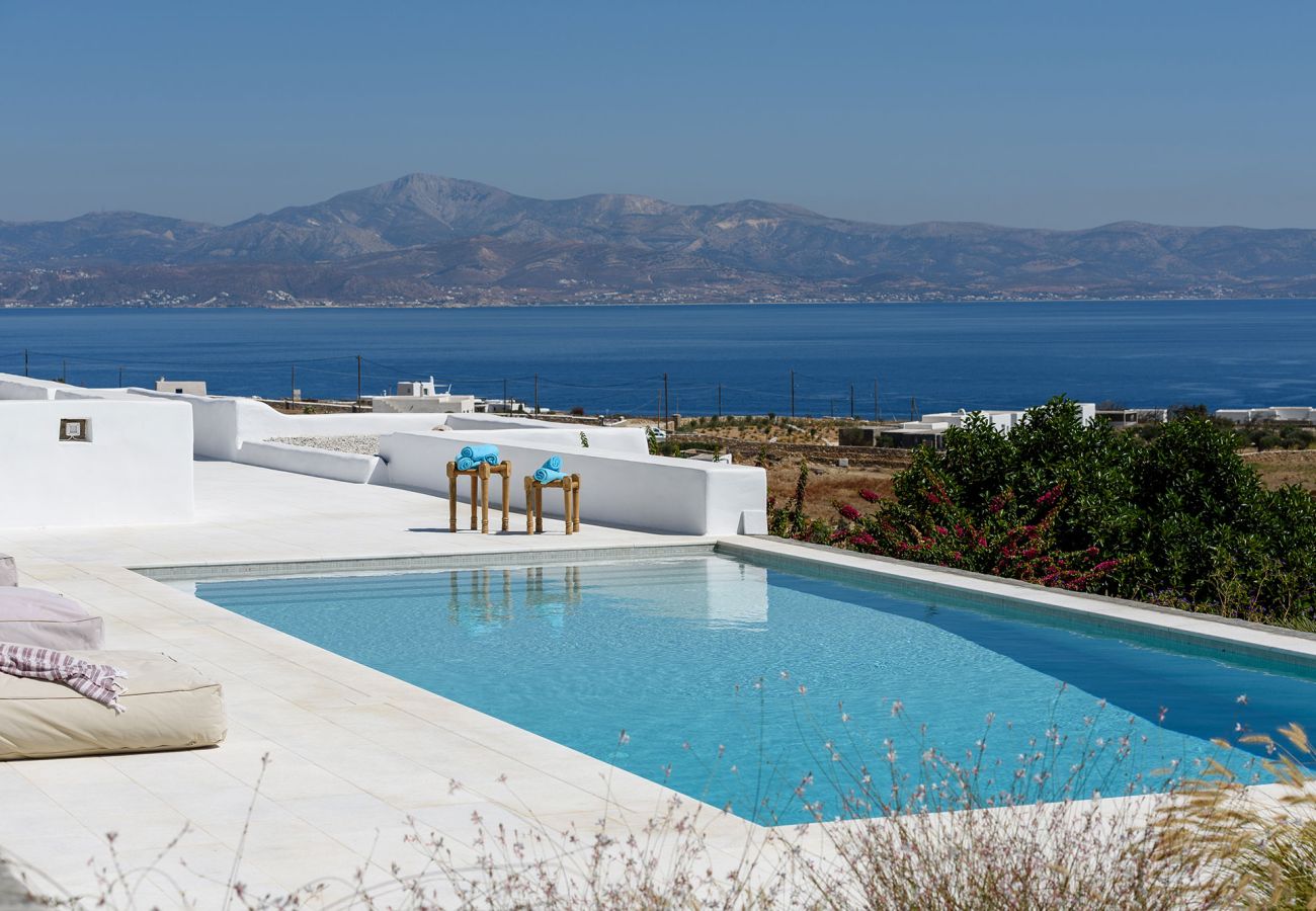 Vil.la en Paros - Casa espectacular per a 14 persones amb boniques vistes al mar a prop Golden Beach