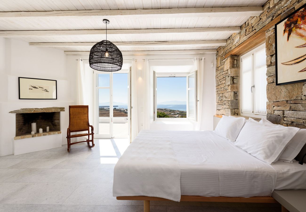 Vil.la en Paros - Casa espectacular per a 14 persones amb boniques vistes al mar a prop Golden Beach