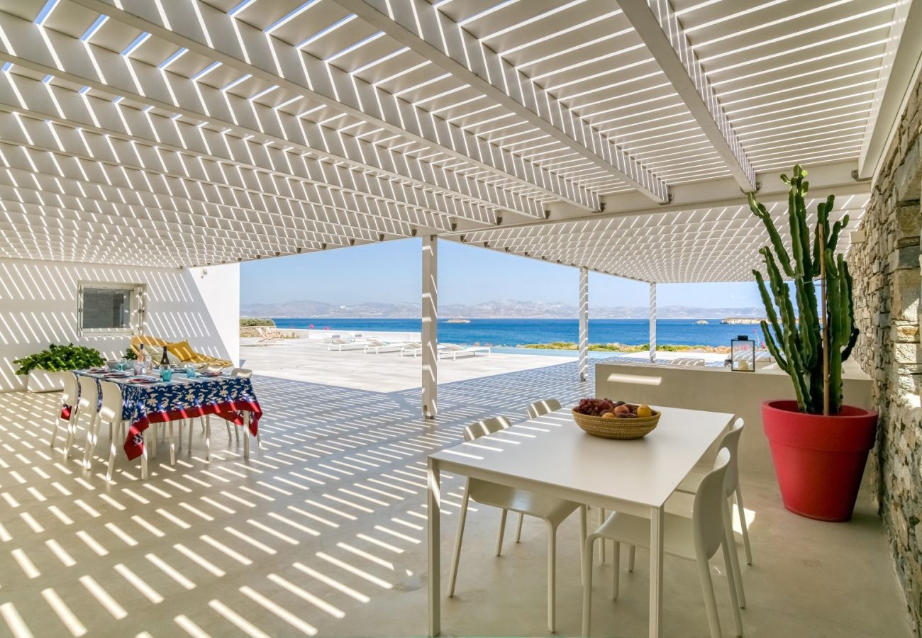 Vil.la en Paros - Casa espectacular per a 10 persones amb impressionants vistes al mar a prop Golden Beach