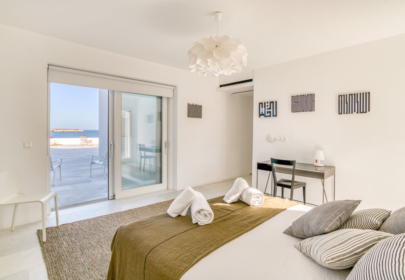 Vil.la en Paros - Casa espectacular per a 10 persones amb impressionants vistes al mar a prop Golden Beach