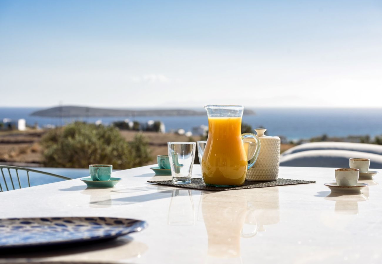 Vil.la en Paros - Elea - Magnifica casa amb piscina per a 10 persones i vistes al mar a Golden Beach (Grècia)