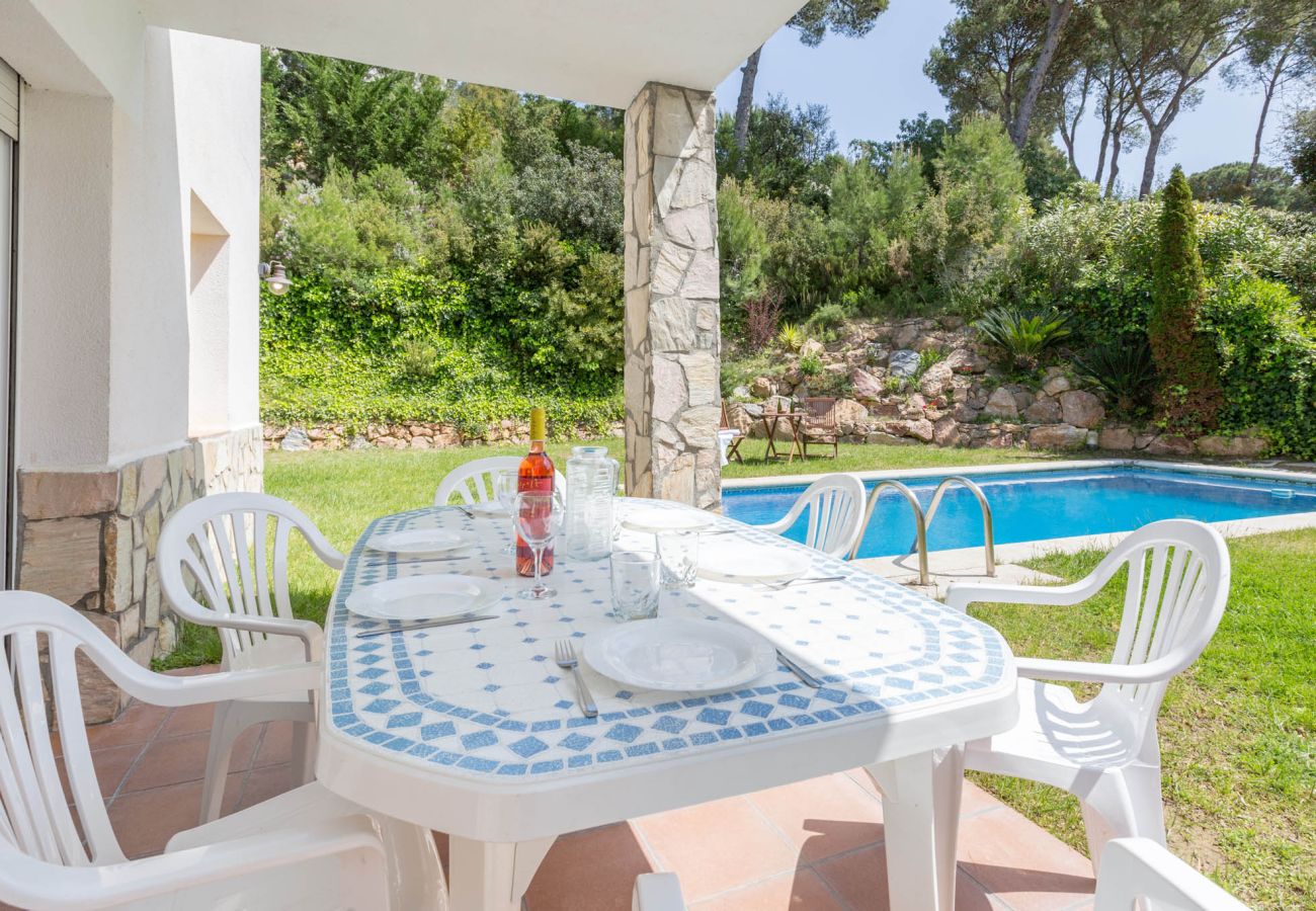 Villa in Tamariu - 1DIAZ 01 - Lovely and cozy villa with private pool and garden situated in a quiet residential area only 1km from the beautiful Aigua Xelida beach