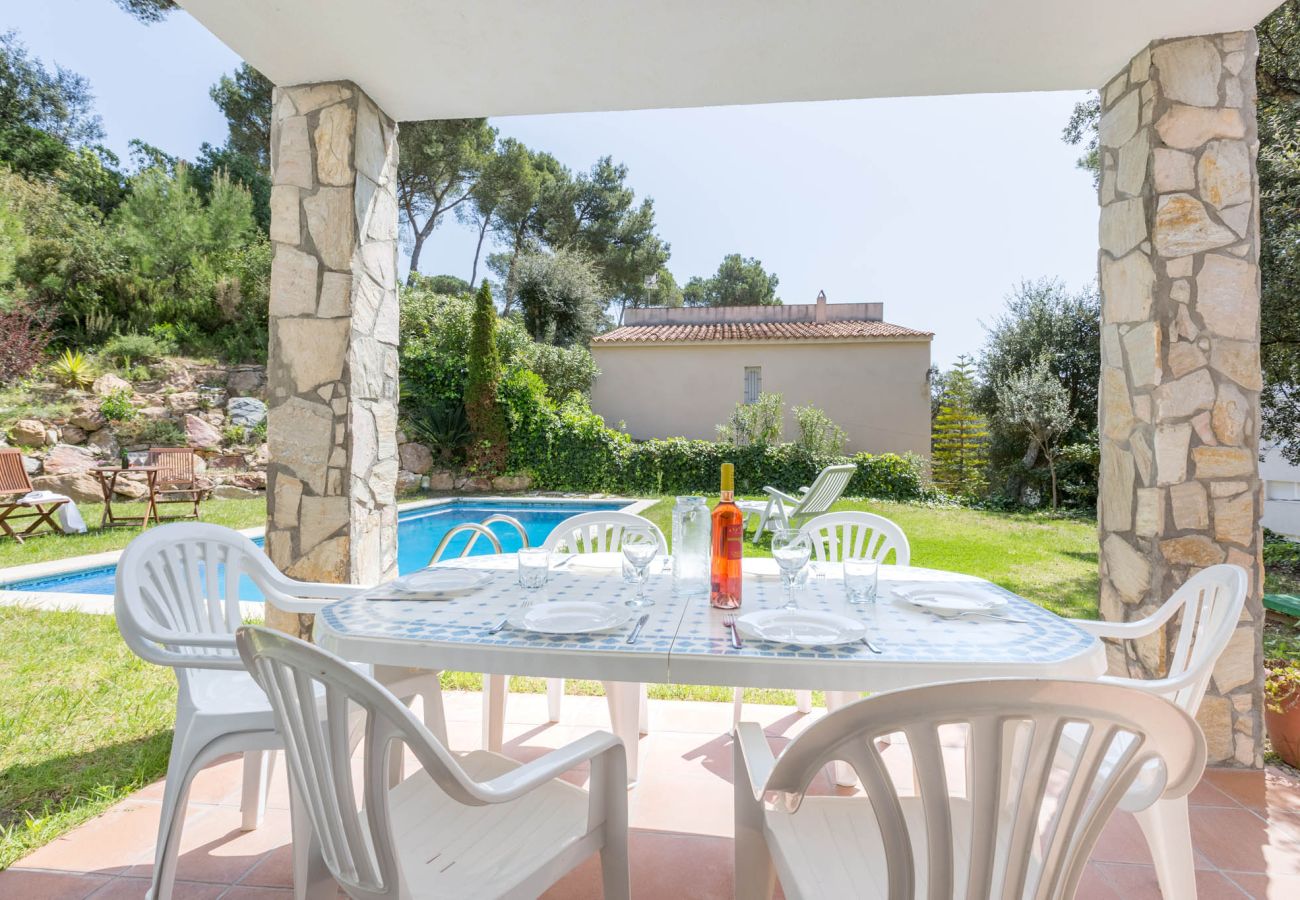 Villa in Tamariu - 1DIAZ 01 - Lovely and cozy villa with private pool and garden situated in a quiet residential area only 1km from the beautiful Aigua Xelida beach