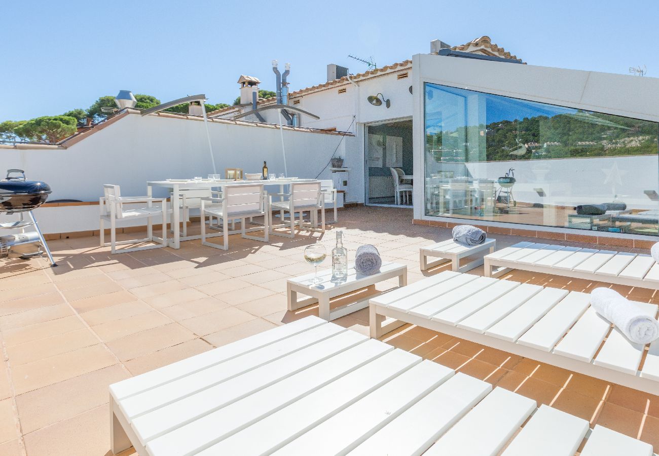 Apartment in Llafranc - 1GALA 01 - Beautiful and modern duplex with a large terrace a few minutes walk from the beach of Llafranc