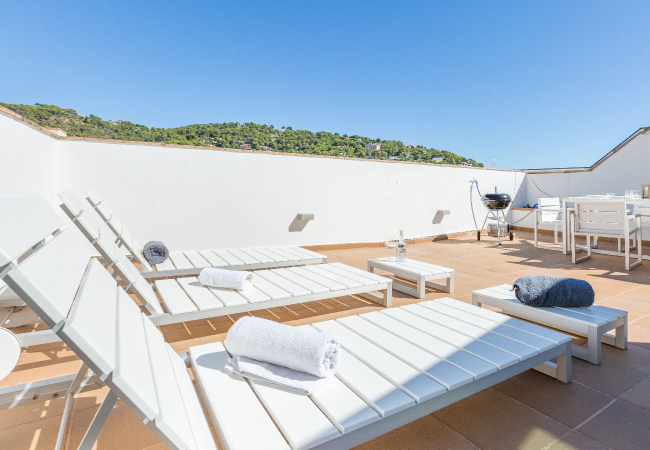 Apartment in Llafranc - 1GALA 01 - Beautiful and modern duplex with a large terrace a few minutes walk from the beach of Llafranc