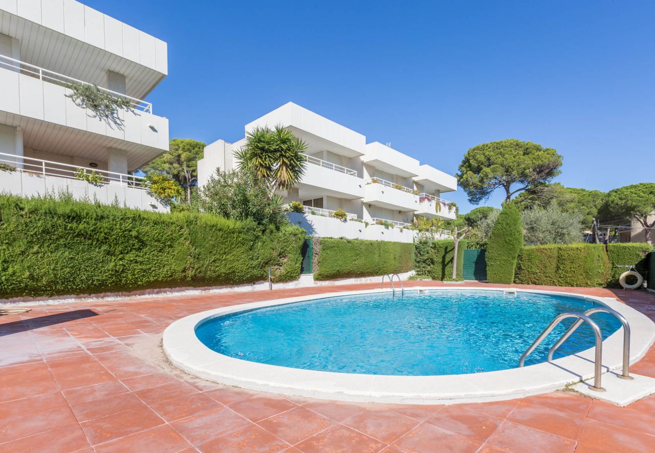 Apartment in Pals - 1OP 01 - Apartment located in Pals, in a residential complex with swimming pool, 400 m from the beach