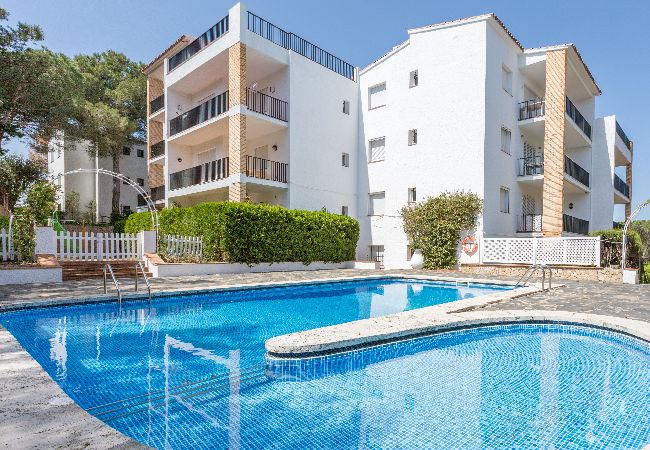  in Llafranc - 1OREN 01 - Basic apartment with communal pool located a few minutes walk from the beach of Llafranc