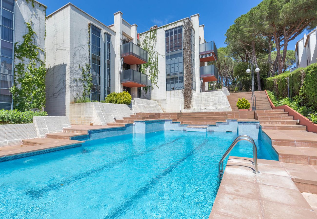 Apartment in Calella de Palafrugell - 1PINEDA 01 - Cozy apartment for 8 persons  situated a few minutes walk from the beach of  Calella de Palafrugell