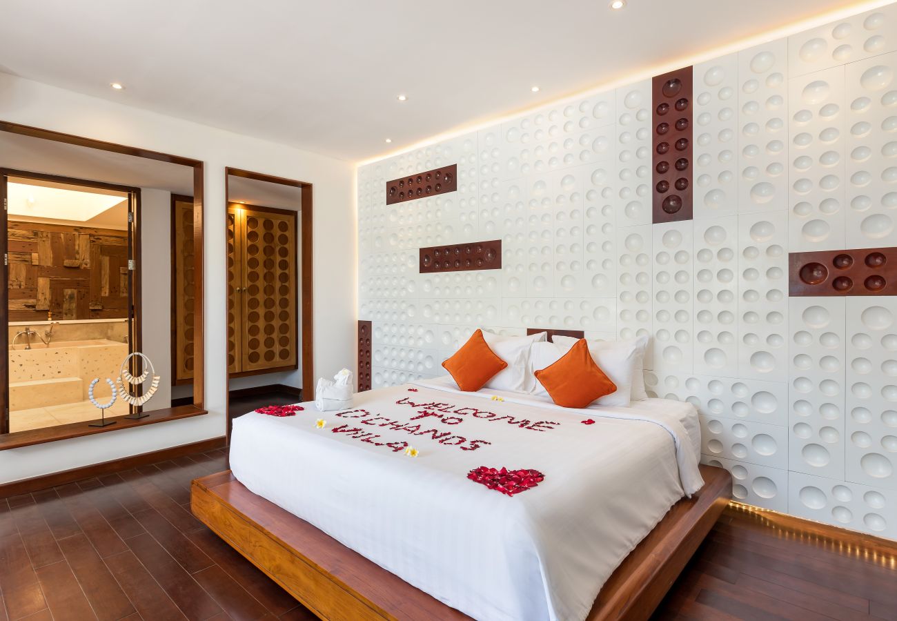 Villa in Seminyak - The chands two A- 2 bedroom frontline villa with stunning Bali sea views