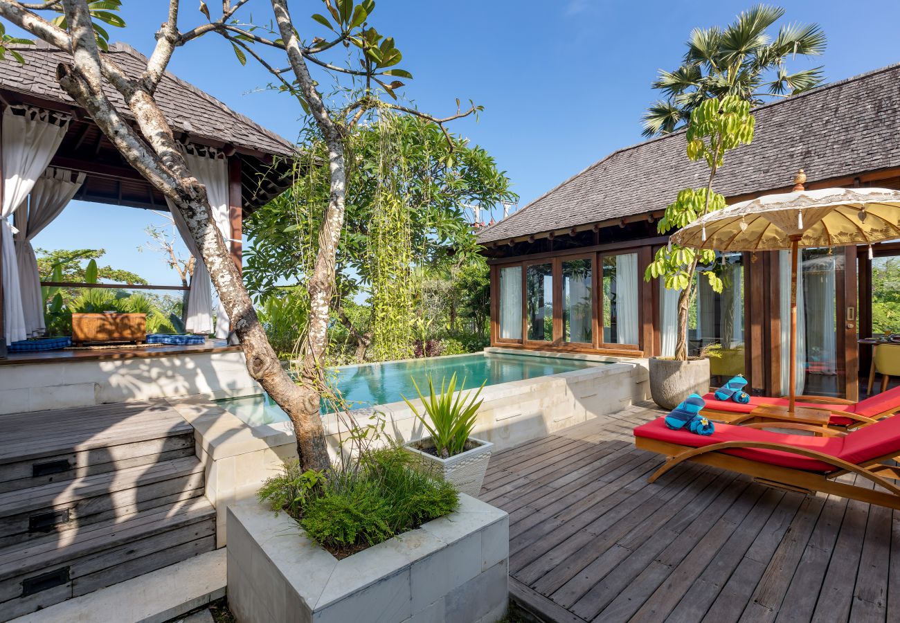 Villa in Seminyak - The chands two A- 2 bedroom frontline villa with stunning Bali sea views