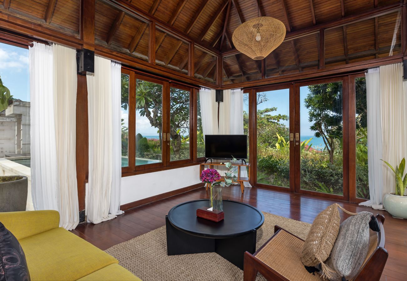 Villa in Seminyak - The chands two B- 2 bedroom frontline villa with stunning Bali sea views