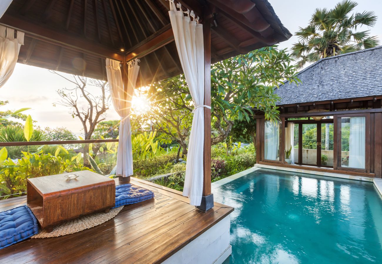 Villa in Seminyak - The chands two B- 2 bedroom frontline villa with stunning Bali sea views