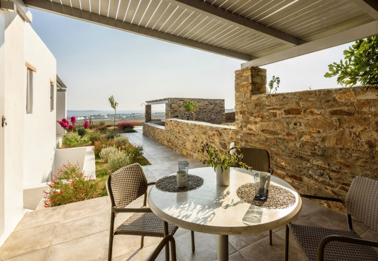 Villa in Paros - Beautiful house for 10 people near of Golden Beach with beautiful sea views