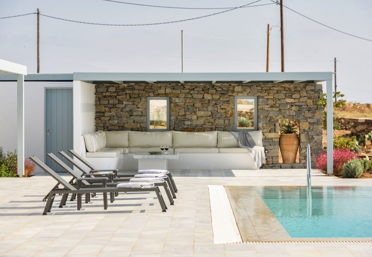 Villa in Paros -  Electra -Villa for 10 people with beautiful sea views in Paros