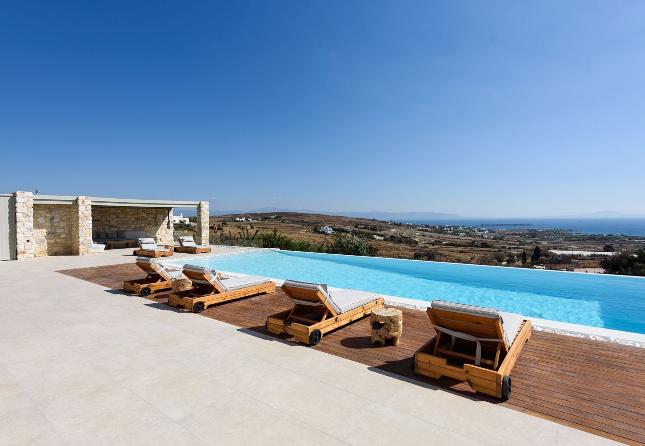 Villa in Paros - Lenora - Spectacular 4 bedroom house with beautiful sea views near Golden Beach (Greece)