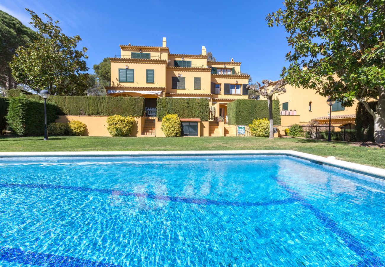 Villa à Llafranc - 1ARCA01 Jolie maison avec 4 chambres située à Llafranc, dans une résidence comprenant piscine et jardins communs.  