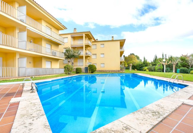  à Llafranc - 1CEN A1 -Appartement simple avec jardin et piscine communautaires à seulement 800 m de la plage de Llafranc