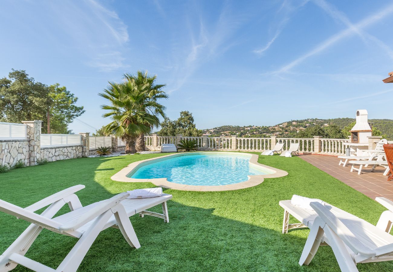 Villa à Lloret de Mar - 2MARIAN01 - Belle maison de 3 chambres avec piscine privée située dans un quartier résidentiel calme