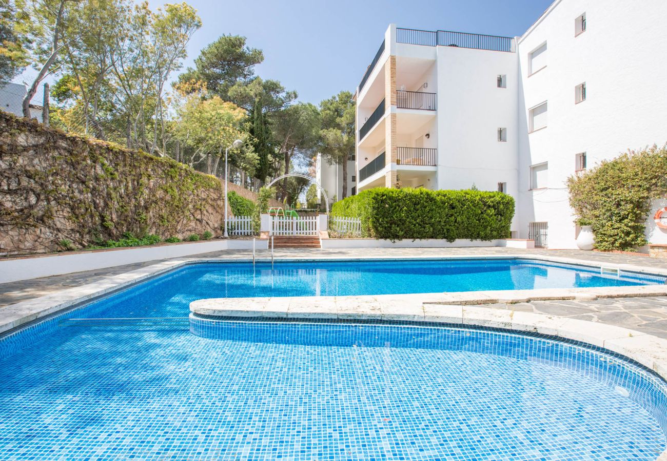 Appartement à Llafranc - 1OREN 01 - Appartement simple avec piscine commune situé à quelques minutes à pied de la plage de Llafranc