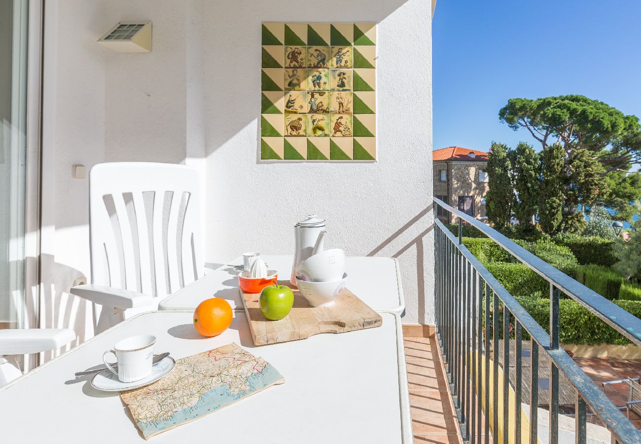 Appartement à Calella de Palafrugell - 1ROCM 1D - Appartement pour 5 personnes avec terrasse à seulement 150m de la plage de Calella de Palafrugell