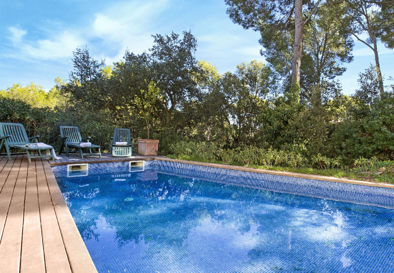 Villa à Llafranc - 1RON 01 - Maison belle et confortable avec jardin et piscine privée à Llafranc