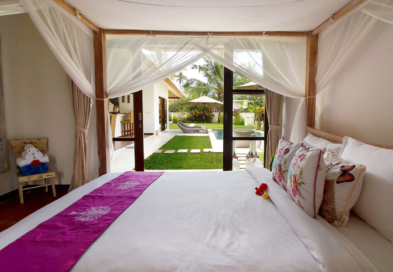 Villa à Ubud - Candi Kecil Tiga - Villa avec 3 chambres a Bali