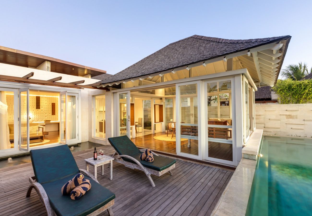 Villa à Seminyak - The Chands one A - Villa d'une chambre en première ligne avec une belle vue sur le mer de Bali