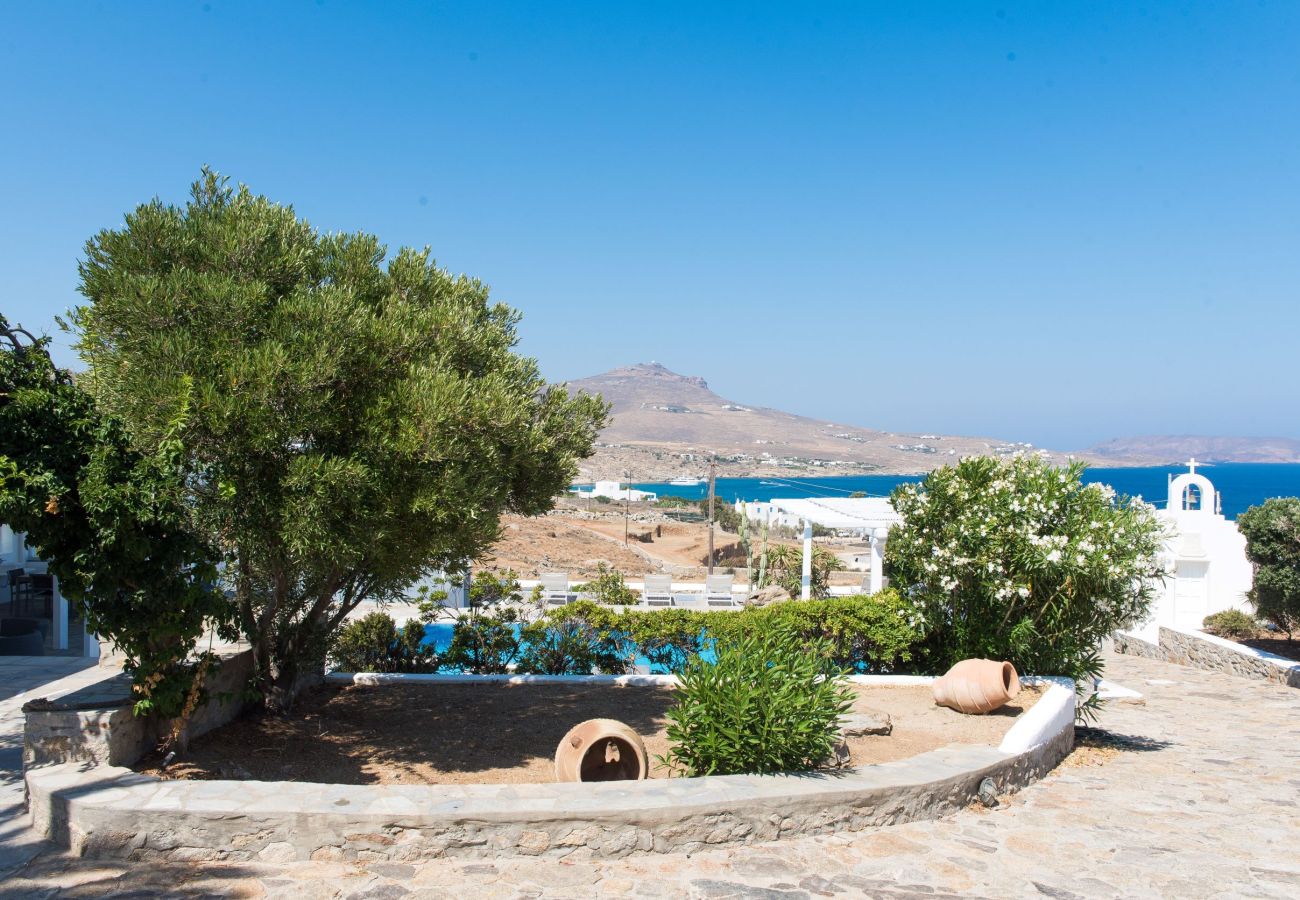 Villa à Mikonos - Villa de 7 chambres avec vue sur la mer près de la plage (Mykonos)