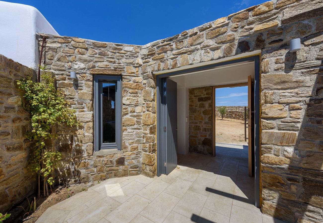 Villa à Paros - Bellevue - Belle maison pour 8 personnes avec vue imprenable sur la mer près de la plage de Grèce à Paros