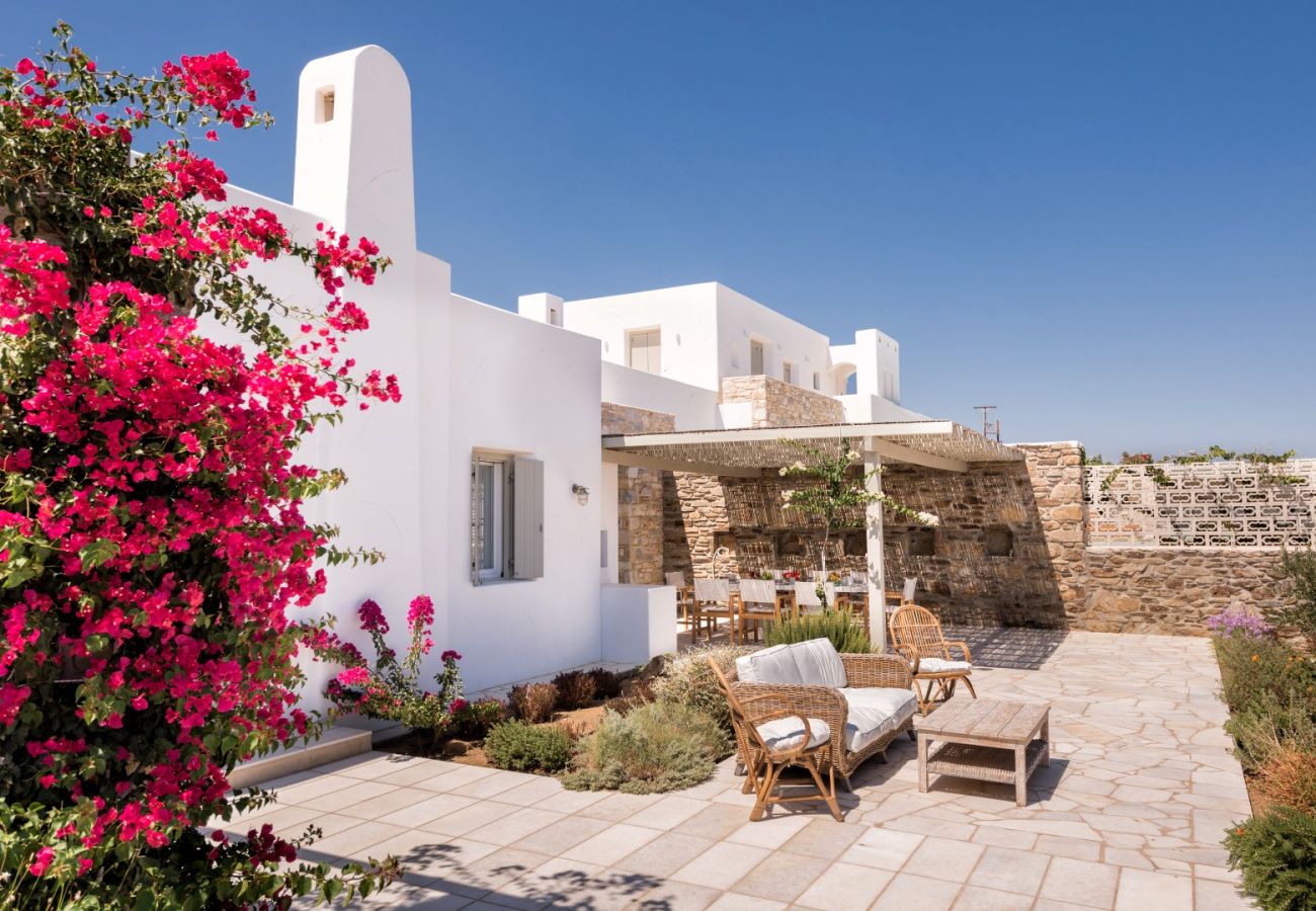 Villa à Paros - Eridan - Maison spectaculaire pour 8 avec piscine et belles vues sur la mer en Grèce